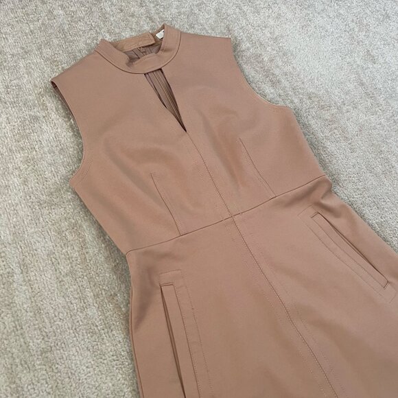 Tibi Crewneck Cocktail Mini Dress With Pockets 4 - Picture 3 of 11